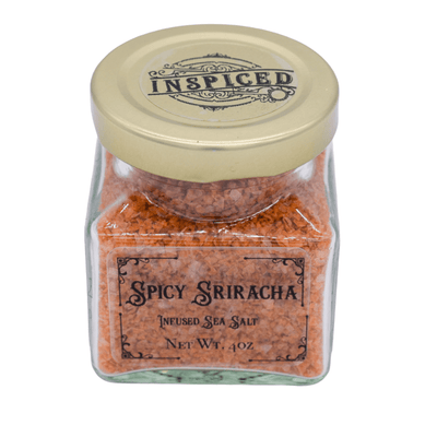 Spicy Sriracha Infused Sea Salt - Inspiced.com