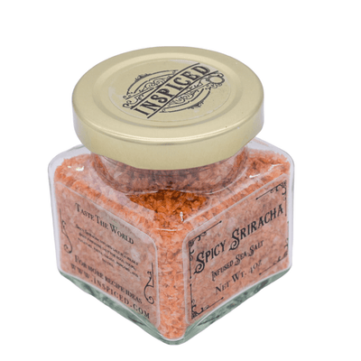 Spicy Sriracha Infused Sea Salt - Inspiced.com
