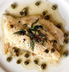 PAN SEARED FISH WITH CAPER BROWN BUTTER