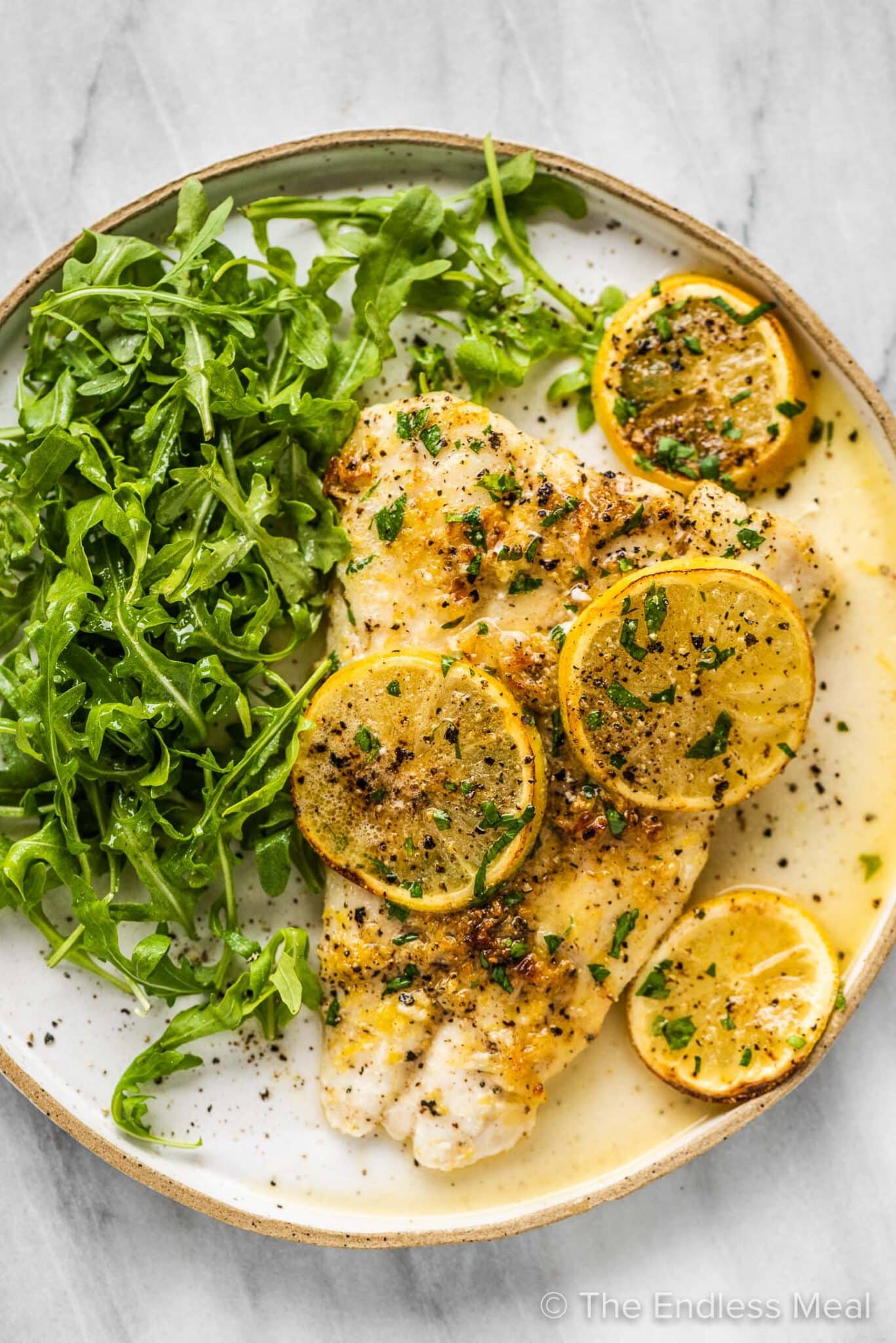 Garlic Lemon Butter Fish