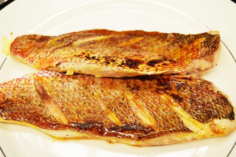 Broiled Red Snapper