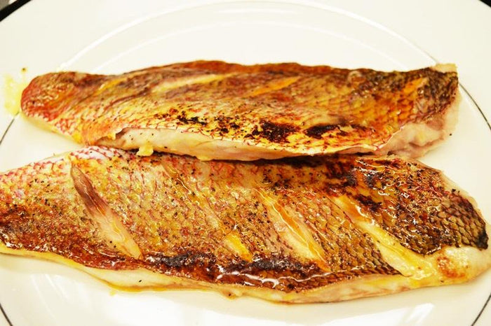 Broiled Red Snapper
