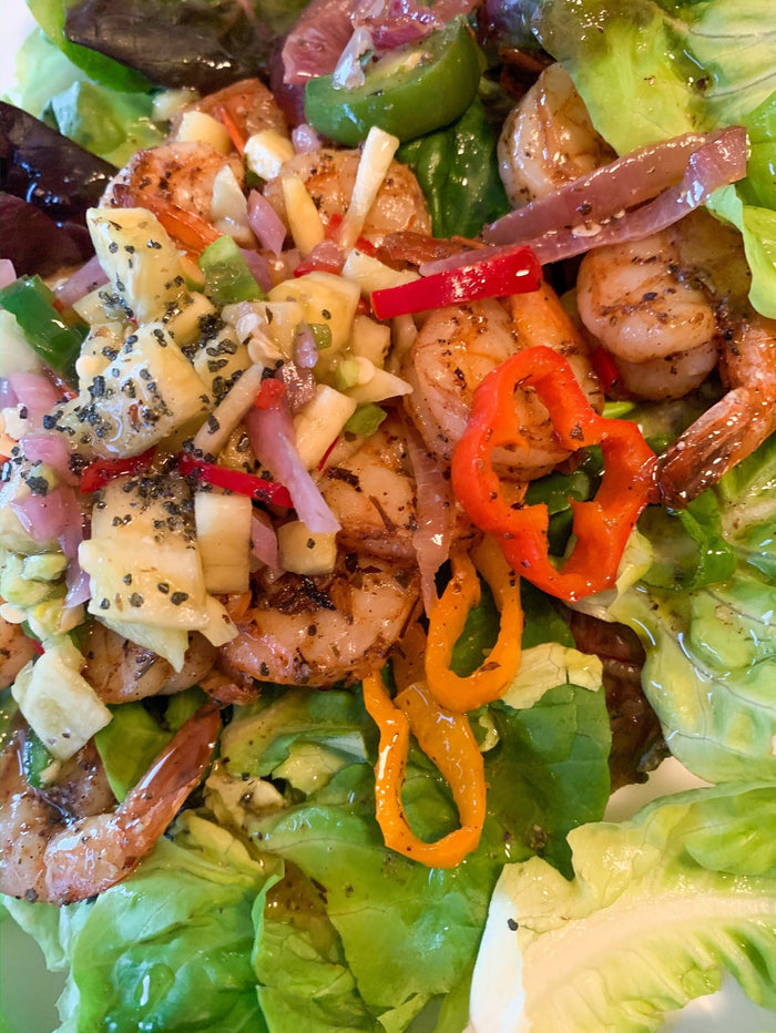 JERK SHRIMP SALAD