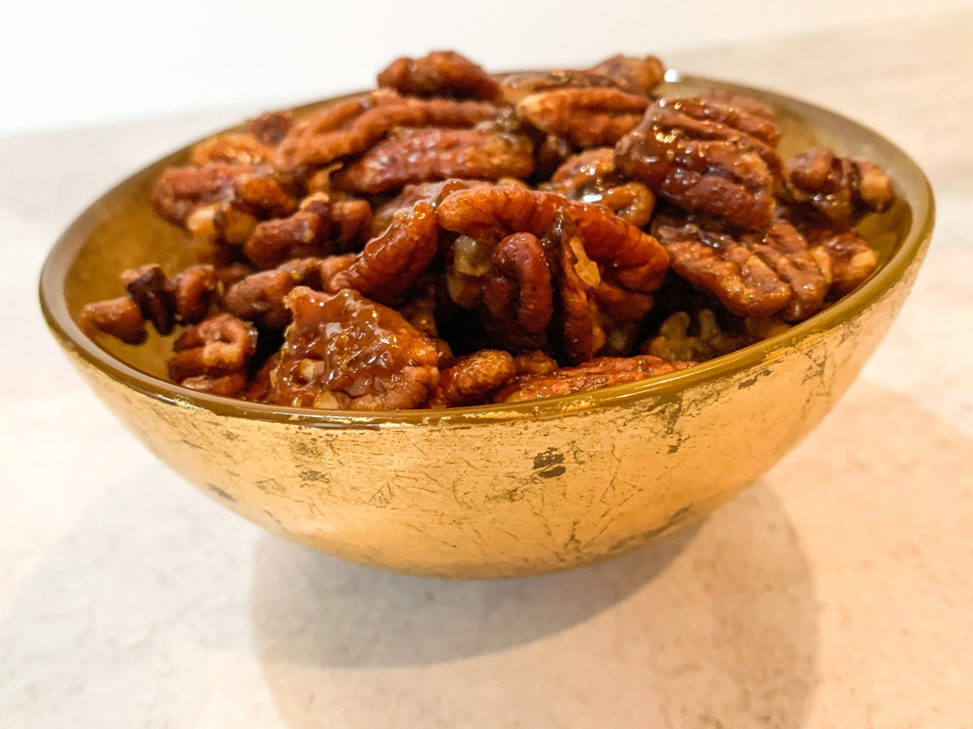 SWEET HEAT SPICED PECANS