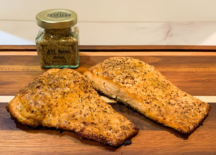 Marinated Lemon Pepper Salmon
