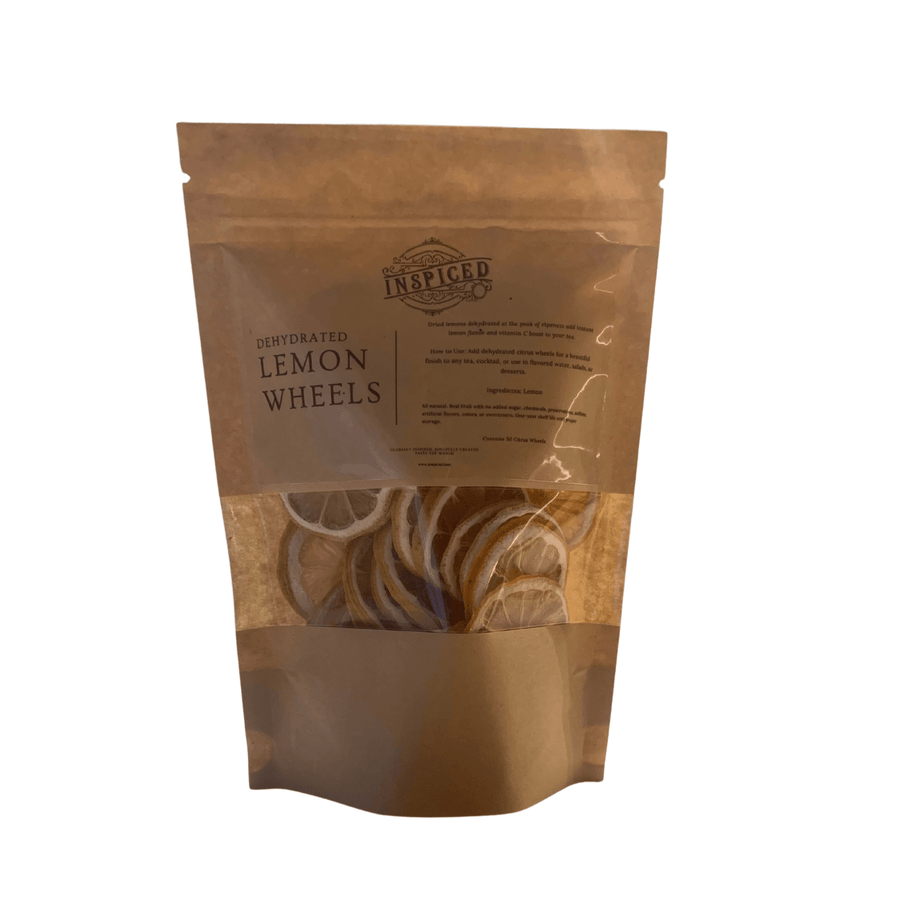 Dehydrated Lemon Wheels - Inspiced