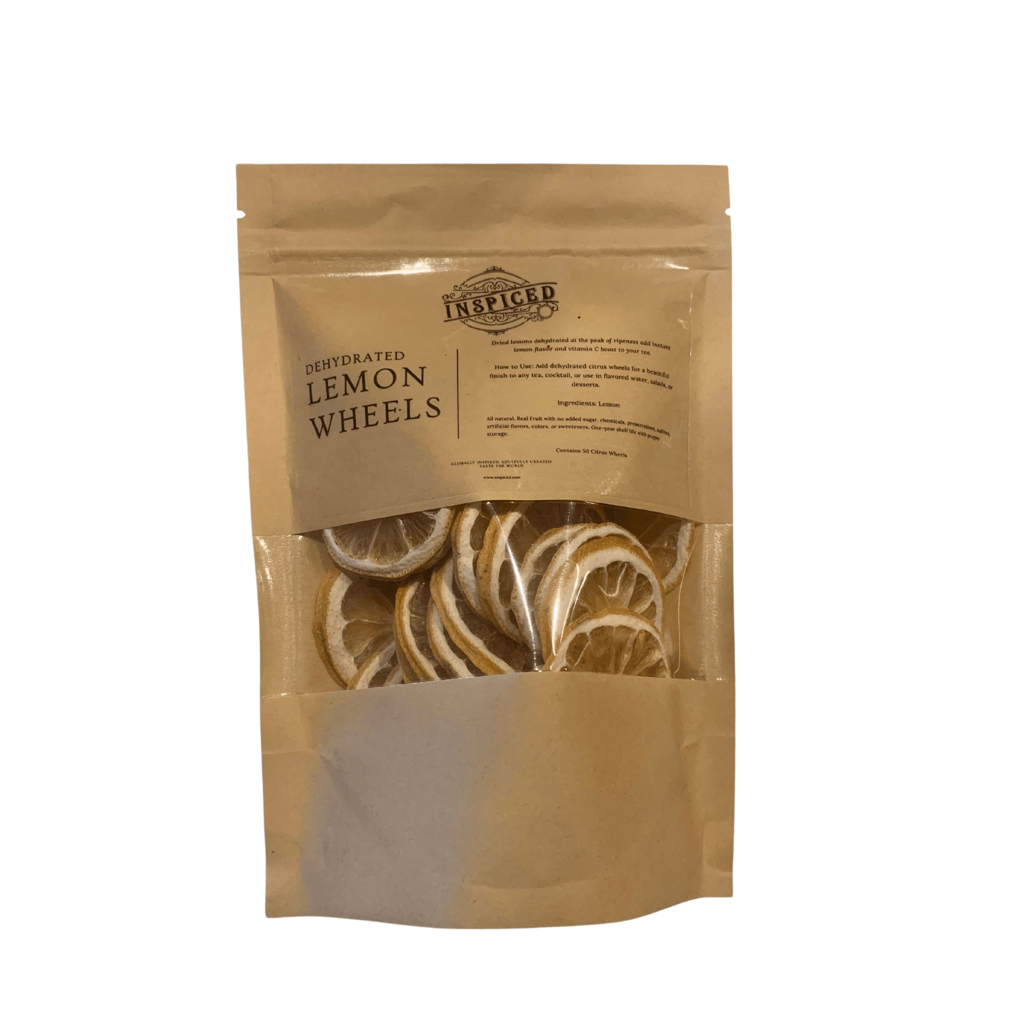 Dehydrated Lemon Wheels - Inspiced
