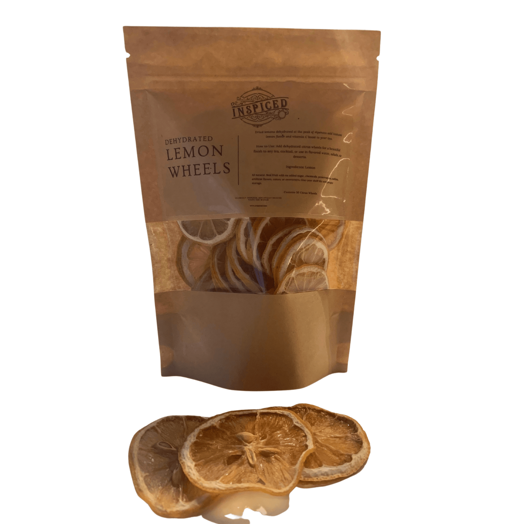 Dehydrated Lemon Wheels - Inspiced