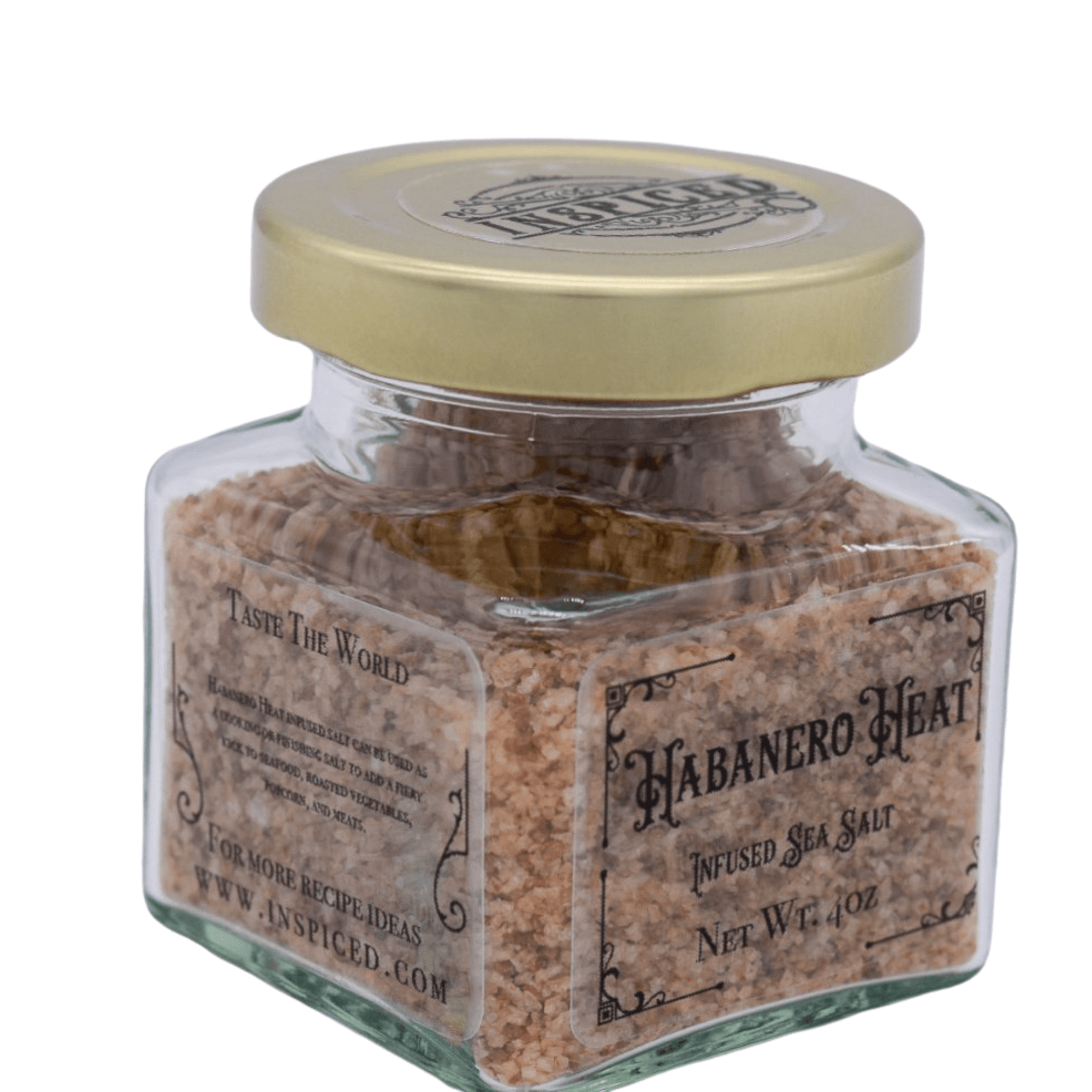 Habanero Heat Infused Sea Salt - Inspiced.com