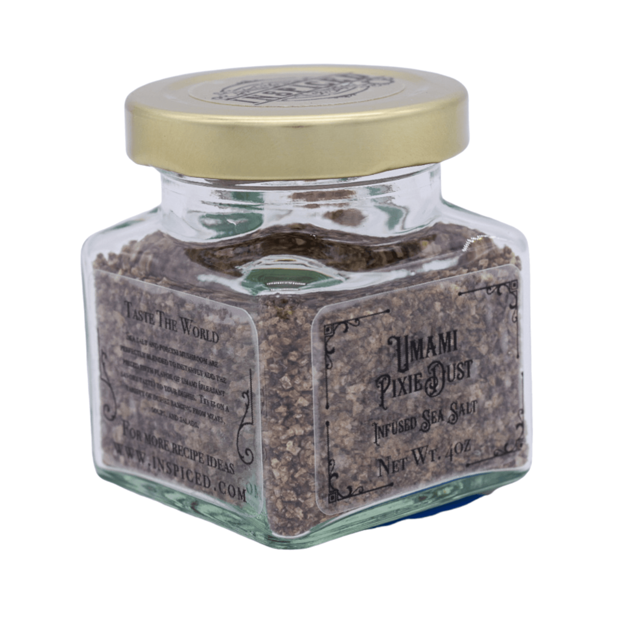 Umami Pixie Dust Porcini Infused Sea Salt - Inspiced.com