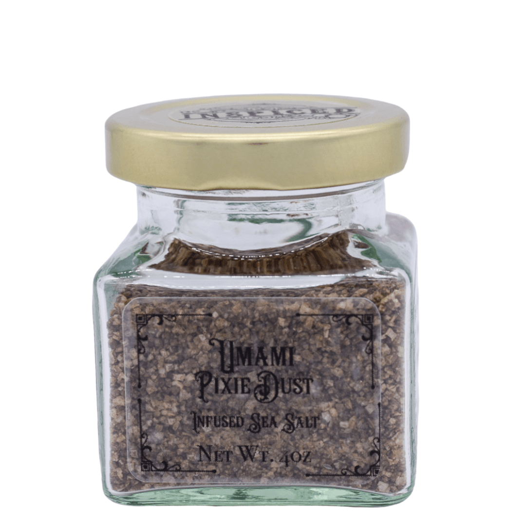 Umami Pixie Dust Porcini Infused Sea Salt - Inspiced.com