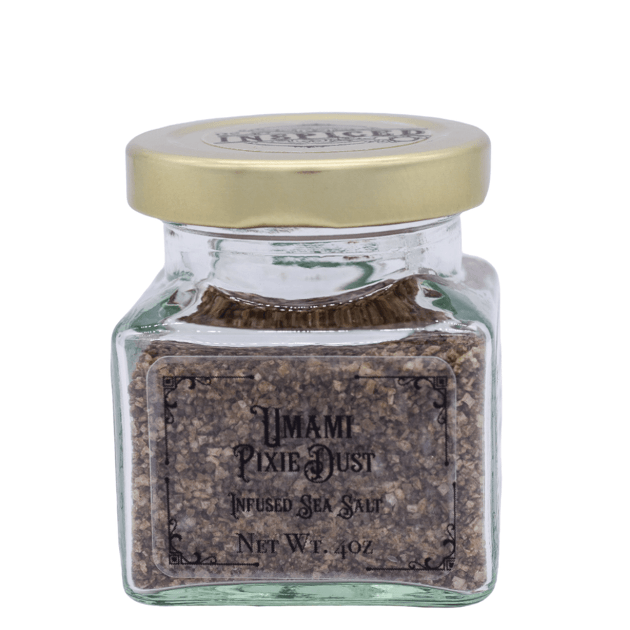 Umami Pixie Dust Porcini Infused Sea Salt - Inspiced.com